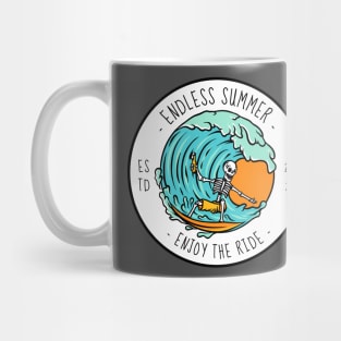 Endless Summer Surfer Surfing Mug